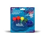 Marcatextos Skweek Punta Cincel Figura de Pie 5 Colores