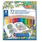 Colores Staedtler Triangulares 72 Piezas
