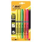 Marcatextos Brite Liner, Grip, Pta Cincel Col Surtid5 PZ