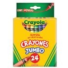 CRAYONES CRAYOLA JUMBO 24 PZAS