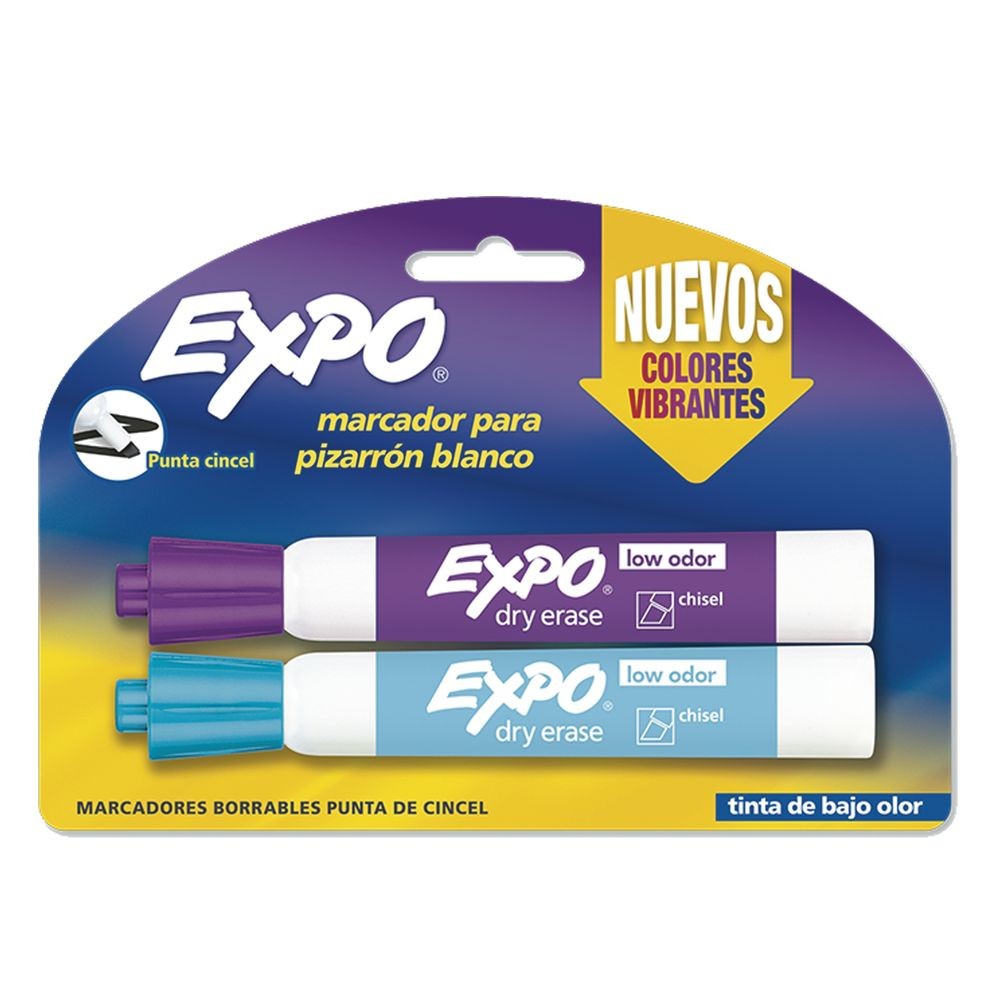 Marcador para Pizarron blanco Expo T2 Colores Urbano