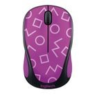 Mouse Logitech Inalambrico M317c Geometric Purple