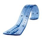 REGLA TWISTN FLEXIBLE, 30CM, COLORES SURTIDOS, PZA