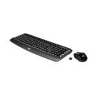 Combo Mouse y Teclado HP Clasico Inalambrico Negro