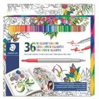Marcadores Staedtler Duo-Color (2 Puntas) 36 Piezas