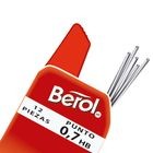 PUNTILLAS BEROL0.7 MM, HB, 1 ESTUCHES DE 12 PIEZAS
