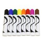MARCADORES PUNTA CINCEL DE TINTA BASE AGUA DE COLORES 8PZS