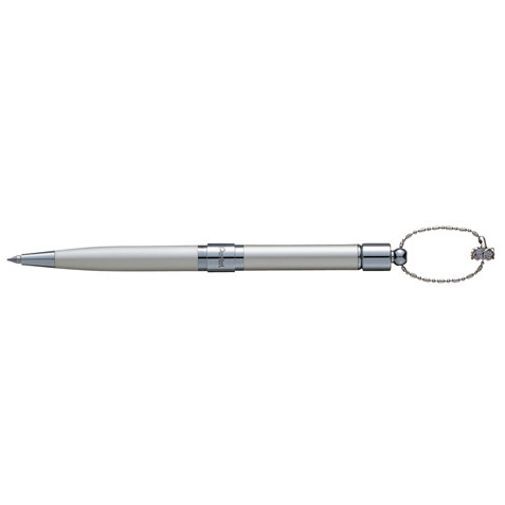 BOLIGRAFO SOPHIA STYLUS PLATA TINTA NEGRA CADENA DECORATIVA
