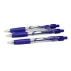 BOLIGRAFO RETRACTIL PUNTO MEDIANO 1.0MM.12 PIEZAS AZUL
