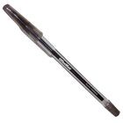 BOLIGRAFO BALLPOINT STICK CRYSTAL NEGRO PUNTO MED 1.0MM 12PZ
