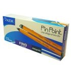 Boligrafo Azor Fino Pin Point Negro 12 piezas