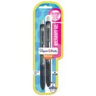Bolígrafo Kilométrico Tinta de Gel punto 0.7mm Color Negro 2 piezas