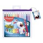 Plumones Maped Rabbids Ultralavables en Bolsa