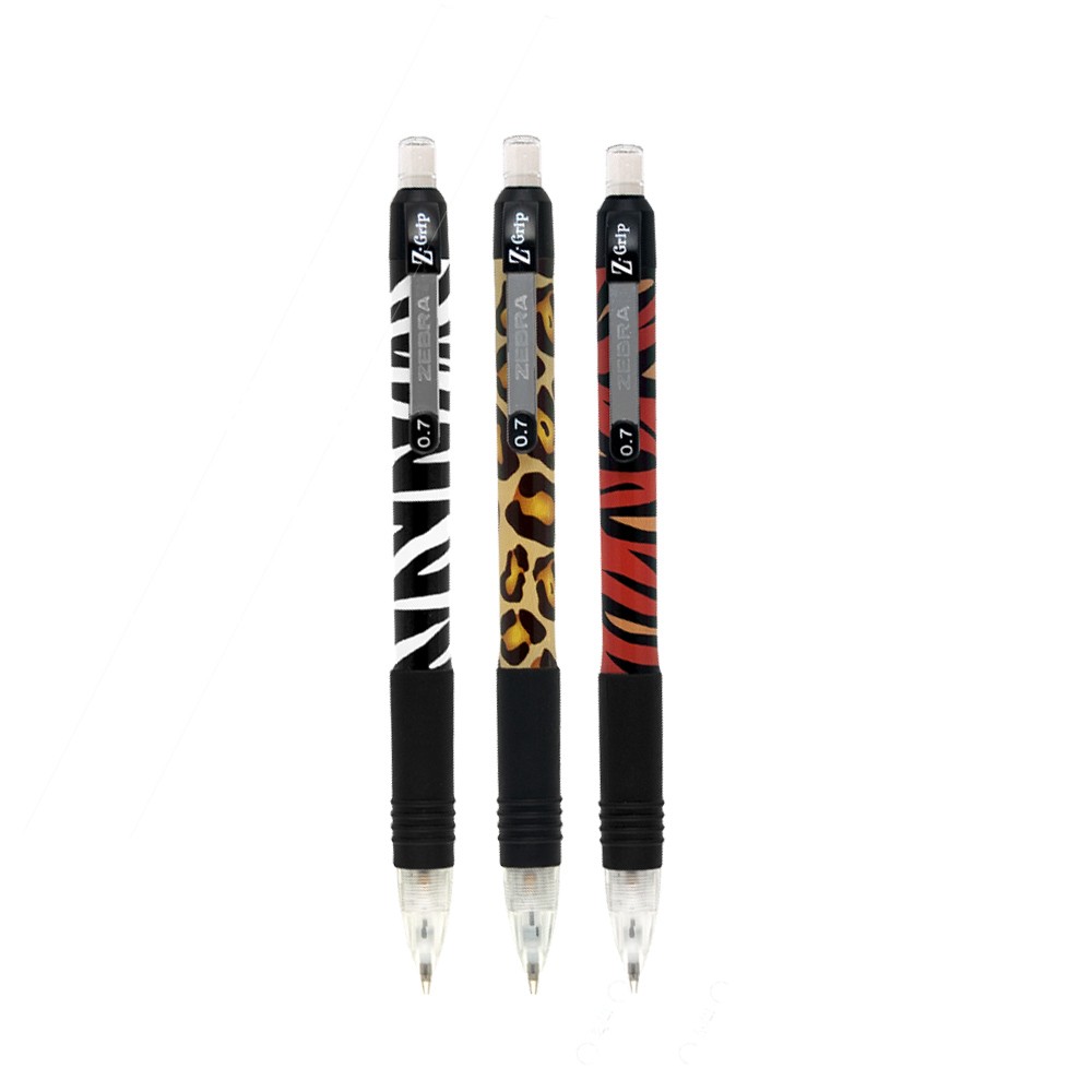 Lapicero Zebra Mecanico Z Grip Animals