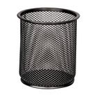 PORTALAPICES MEDIANO NEGRO MALLA 9.5X10.5CM OMX