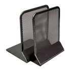 SUJETALIBROS NEGRO MALLA 16X10.5X10.5CM OMX