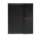 Carpeta ejecutiva piel negro con broche de iman CB pza