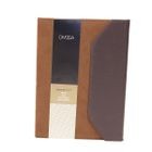 DIARIO CON SOLAPA MAGNETICA.COLORES NEGRO/PLATA/CAFE.5X7PULG