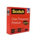 Cinta Scotch transparente premium medida 12mm x 33m
