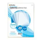 CUBIERTA PLASTICA LISO ARENA CRISTAL 20P OMX
