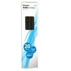 ARILLO METALICO 1/2 NEGRO BLISTER CON 20P OMX