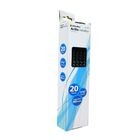 ARILLO METALICO 7/16 NEGRO BLISTER CON 20P OMX
