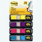 MINI BANDERITAS COLORES BRILLANTES POSTIT 140PZAS
