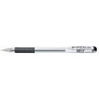 BOLÍGRAFO HYBRID GEL GRIP PUNTO FINO NEGRO CON 2 PIEZAS.