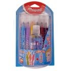 Plumones Jumbo Color Peps 6 piezas y Gel Limpiador Maped