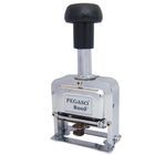 FOLIADOR 8 DIG PEGASO - Foliador Pegaso 8 Digitos Automático Cuerpo Metálico