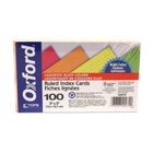 Tarjeta Indice Oxford Neon 3x5 100 Piezas
