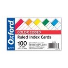 TARJETA 3X5 RAY COL PQTE C/100