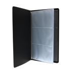 PORTATARJETERO SELLADO NEGRO 72 TARJETAS