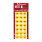 REFUERZO CARPETA VINIL AMARILLO 15MM 210PZ
