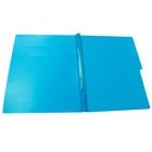Carpeta tipo pressvoard con broche cta azul claro con 5pz