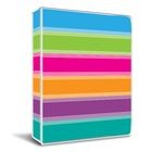 CARPETA FASHION 1  COLORES VARIOS LINEAS