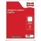 Hojas para Carpeta Scribe Tamano Carta Blancas 100 Hojas