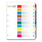 SEPARADORES CON 10 DIVISIONES COLORINDEXJUEGO