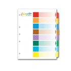 SEPARADORES CON 8 DIVISIONES COLORINDEX JUEGO