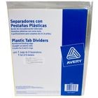 SEPARADOR 8 DIVISIONES PESTANAS A COLORS DURABLE AVERY