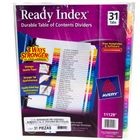 SEPARADOR 31 PESTANAS COLORES READY INDEX AVERY