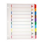 Separador Omni-dex 10 Pestanas Multicolor
