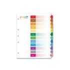 SEPARADORES MENSUAL ENE-DIC COLORINDEX JUEGO