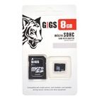 Micro SD Gigs Class 10 8GB