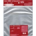 SOBRE TRANSPARENTE CELOFAN 19,5X15 5 PQTE 25PZ LAR