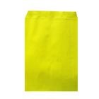 SOBRE BOLSA SOLAPA ENGOMADA 22.4 x 30 amarillo 10 pza