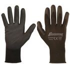 Guante Silverline de Nylon Palma de Poliuretano Num. 9 Negro