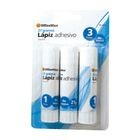 LAPIZ ADHESIVO DE 21 GRAMOS 3 PIEZAS OMX
