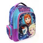 Mochila Primaria Ruz Disney Fronzen Ni¦a Azul con Morado