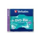 DVD-RW Verbatim 4.7GB 120Min Individual